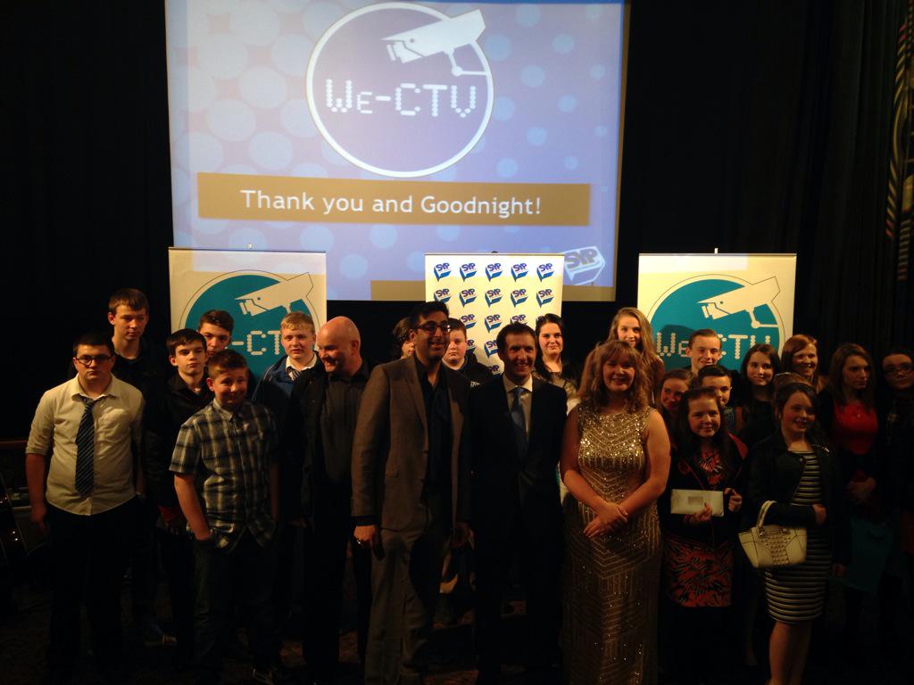 OfficialSYP's tweet photo. Wonderful night at our #wectv awards! Huge thanks to the finalists and @NKBLScotland @MathesonMichael @govindajeggy http://t.co/eyKFv2zrSq