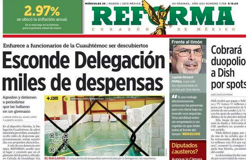Antonioelgrande's tweet photo. Funcionaria de la Delegación Cuauhtémoc arremete contra periodistas que la descubrieron.
#EnLasDespensasDelPRD http://t.co/ppUguF5pvA