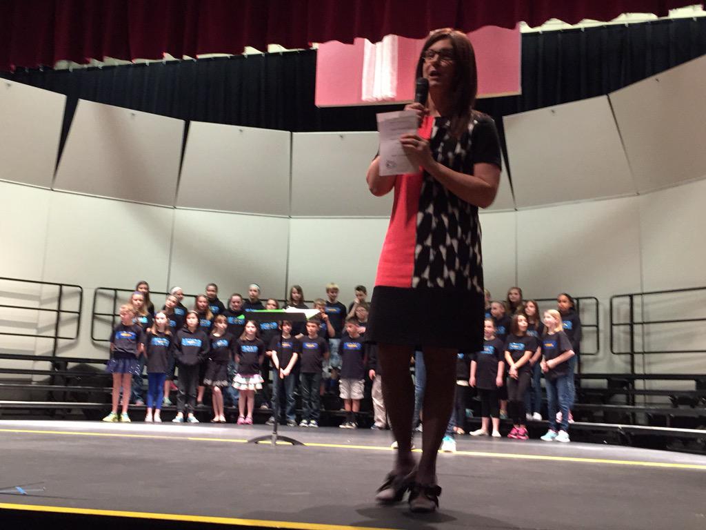 Mercer fifth and sixth grade chorus concert was a great success. Thanks Mrs. Geiger.