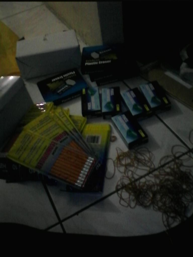 WGSKeyClub's tweet image. Stationary delivered for the GSAT EXAMS being sat tomorrow and Friday