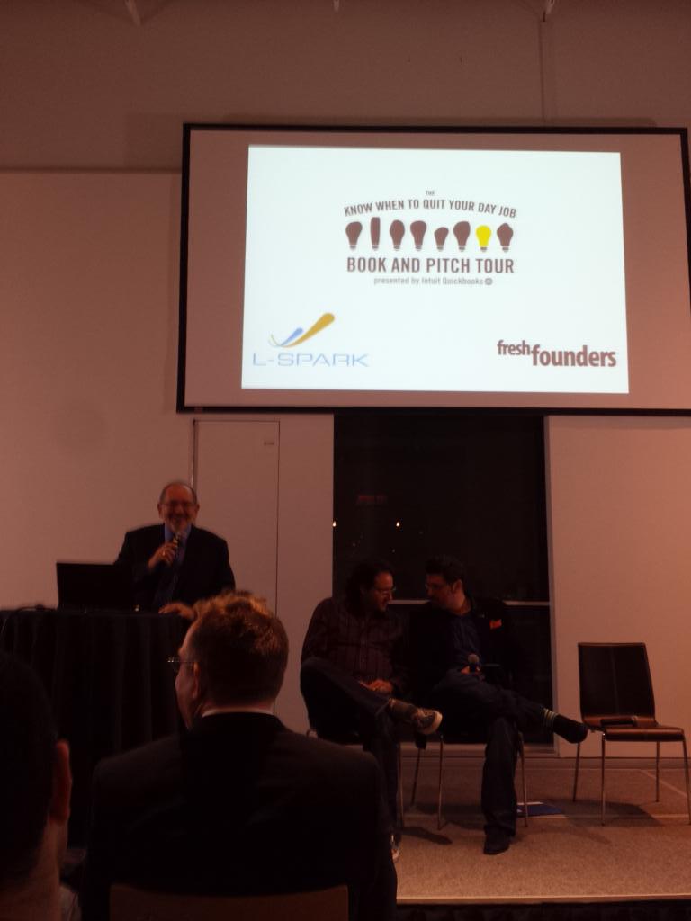 Gearing up for tonight's panel with Brad Feld and Dr. Sean Wise <a href="/LSPARKGlobal/">L-SPARK</a>  #BradFeldinOtt