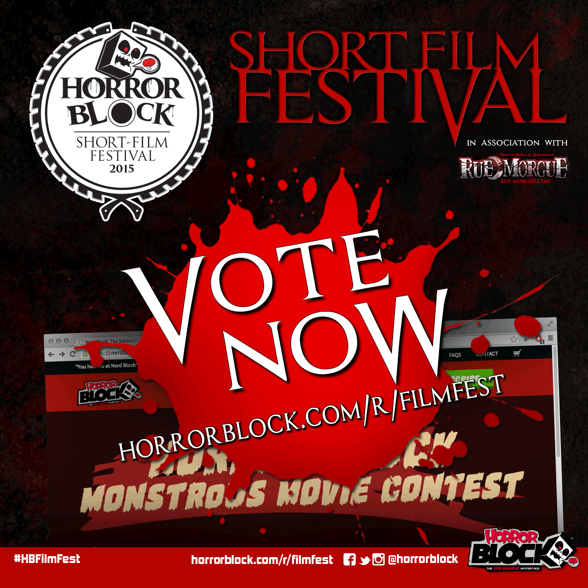 HorrorBlock tweet picture