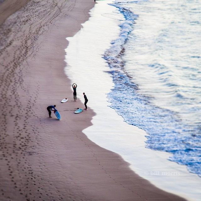 It doesn't look like Australia's most crowded beach but something is giving it away. #footprints #Bondi #Sydney #su…