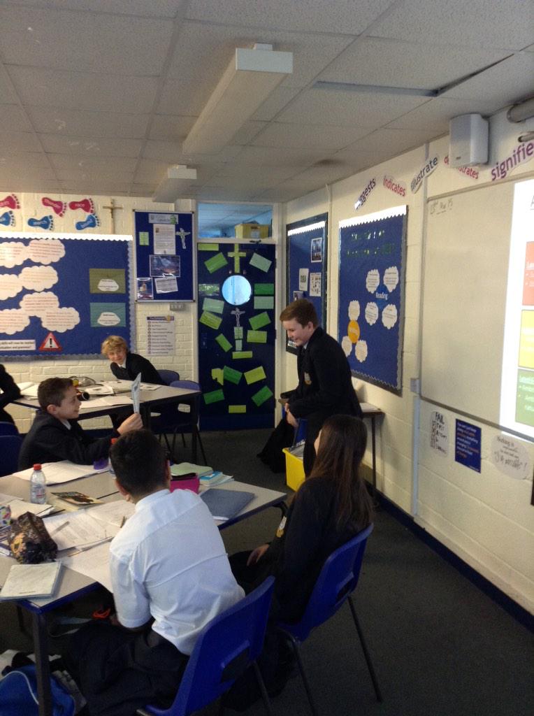 SalesianEnglish's tweet photo. Great examples of performance poetry from Year 7 this morning! http://t.co/yJwflhWaeJ