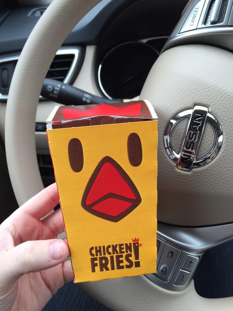 taymcshef's tweet photo. They're back! #chickenfries 🙌 http://t.co/CdMeEMqZ3b