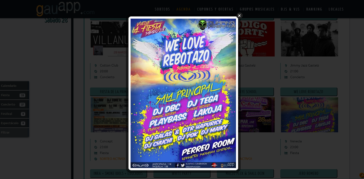 gauapp's tweet image. Sorteamos 3 entradas para la fiesta de #venecia We Love #Rebotazo! RT y FOLLOW! Con @djdbc #Tega @DjLakoja y muchos+!