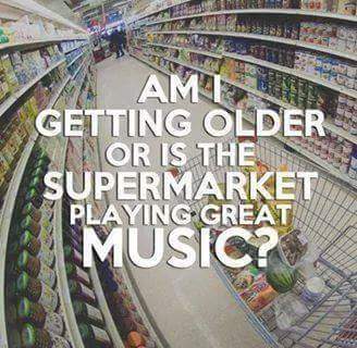 I'm getting old