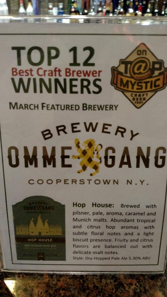 Happy to be Brewery of the Month at @Mysticlake @MysticLakeGolf