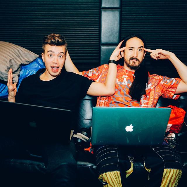 steveaoki's tweet photo. Gonna debut the first draft of me &amp; @djheadhunterz collaboration at Ultra next Saturday. #ultra2015 http://t.co/G1JPSSojW6