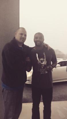 adubb864's tweet photo. A.DUBB &amp; @TajhB10 @ KIA Of ANDERSON @palmettomedical @NEEDTOBREATHE @DentinoDavid .. NICE ALBUM YOU HOLDIN! #HELLOME http://t.co/ffRYahOwJR