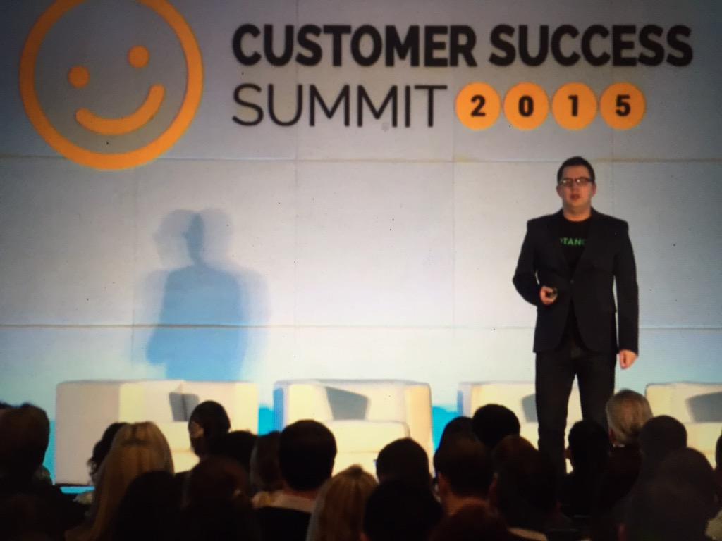 DanBrodovich's tweet image. 90% of worlds data was generated in past 2 years! We have to get insights &amp;amp; build relationships - @Maksim #CSSummit15