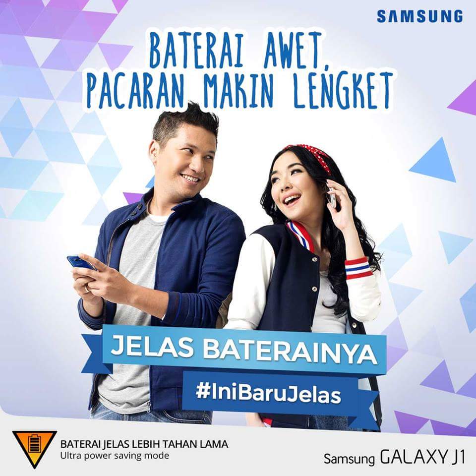 daraprayoga_'s tweet photo. Jadi, udah tau kenapa kemaren pacarannya gak awet? Klo mau awet coba pake Samsung GALAXY J1! #IniBaruJelas awetnya http://t.co/oELFKZzzkr