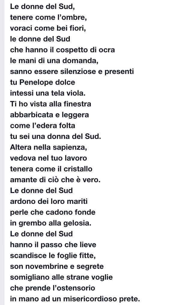 VVM on X: La donna del Sud - Alda Merini #poesia