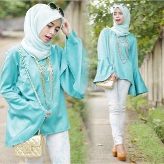 hijab Tosca blue <a href="/70/">70</a> spandek