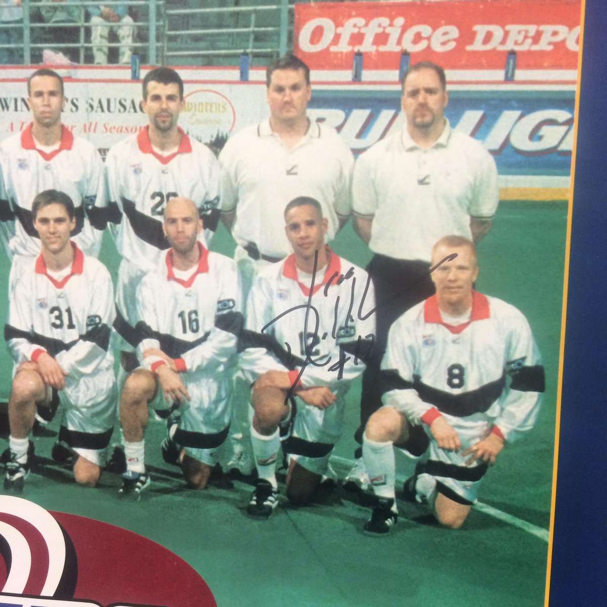 Throwback to our Sports Director Droo Callahan when he was a soccer star back in the day!