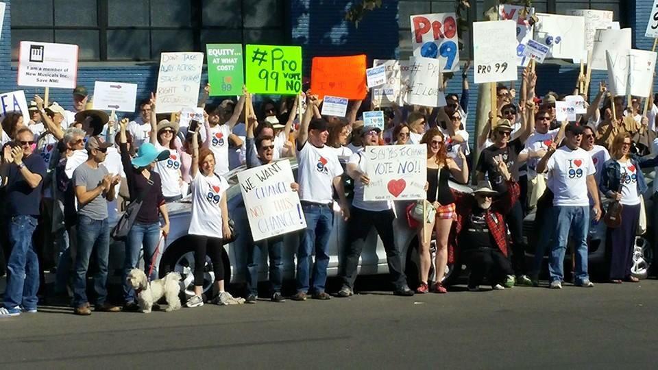GregoryGGorden's tweet image. Thank you to all @ActorsEquity members and celebrities who came out to share their support.  #AEAvoteNO #pro99