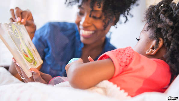 TheEconomist's tweet photo. College-educated parents spend 50% more time talking, reading and playing with toddlers http://t.co/GewpOIwn18 http://t.co/MULYORIlS2