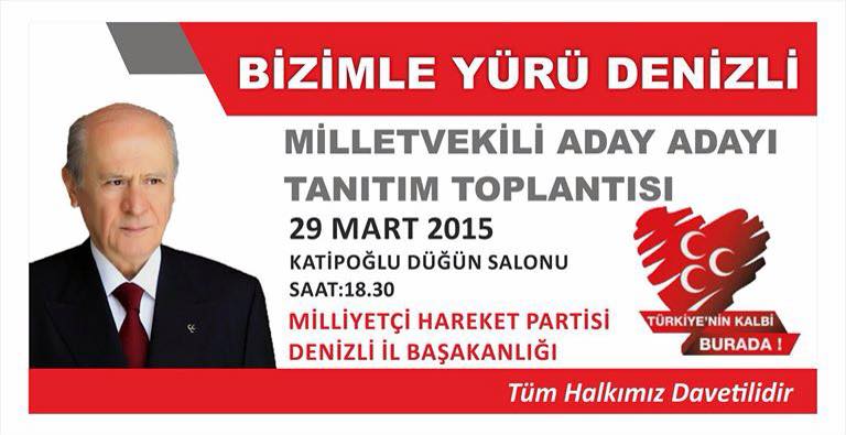 YETTİ GARİ .... SÖZ DENİZLİ'NİN 
BİZİMLE YÜRÜ DENİZLİ..