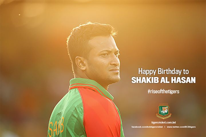 Happy Birthday Shakib Al Hasan Hope this year brings even more success and prosperity! 