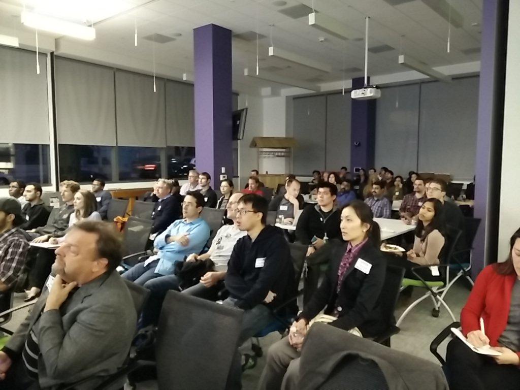 Axarharebate's tweet photo. First meet up at @athenaMDP in SF more disruption please. #healthdev Talking about @validic and #mhealth data http://t.co/NEUrPt6kkt