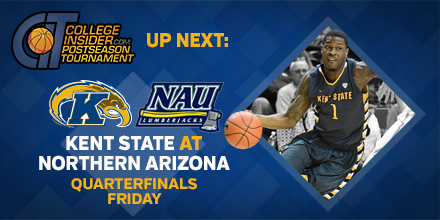 KentStAthletics's tweet photo. Up Next for @KentStMBB in #2015CIT: at Northern Arizona on Friday in the quarterfinals http://t.co/7DUqCgE4eq