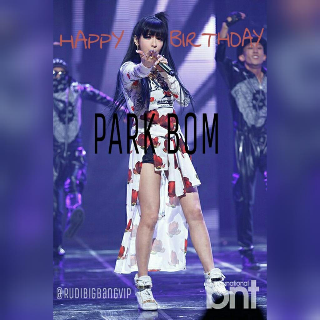 Happy birthday Park bom 