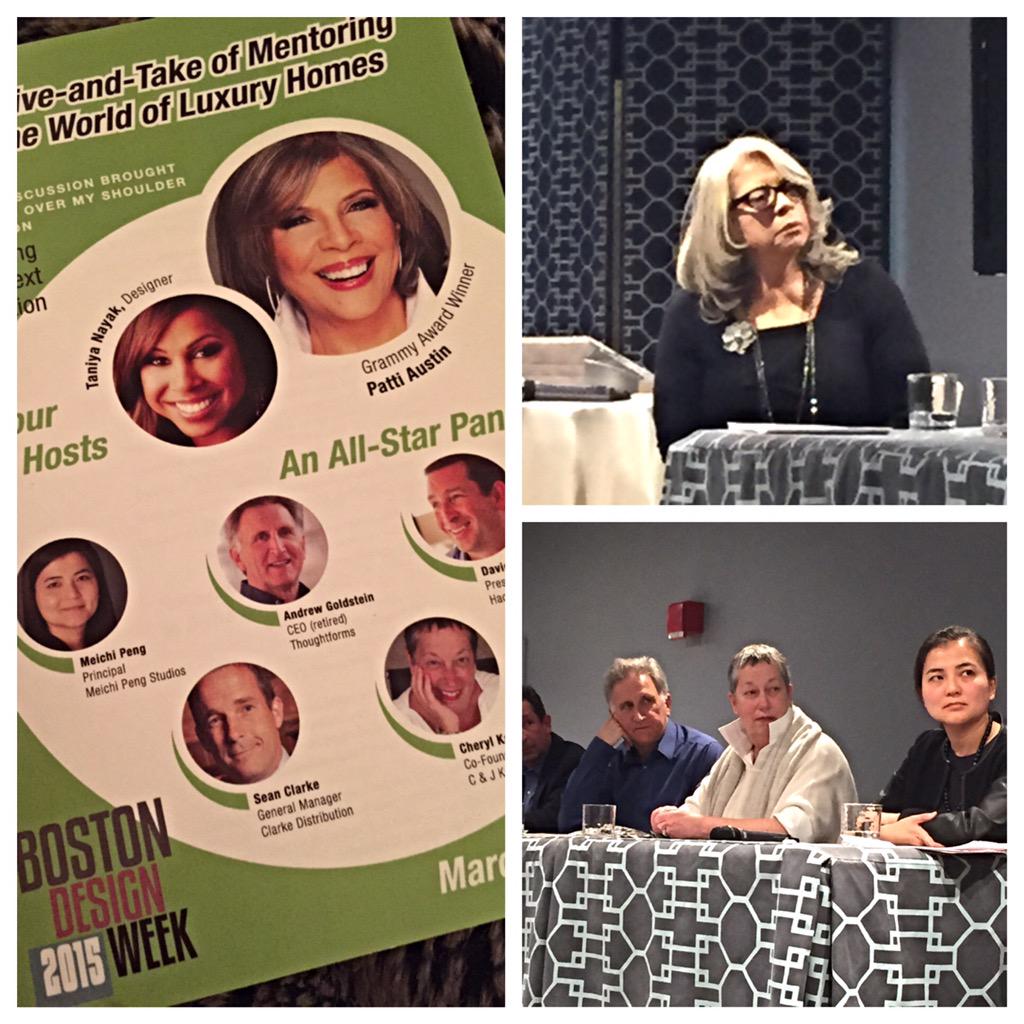 ASID_NewEngland's tweet image. Earlier today... Be a mentor, change a life.  #bostondesignweek