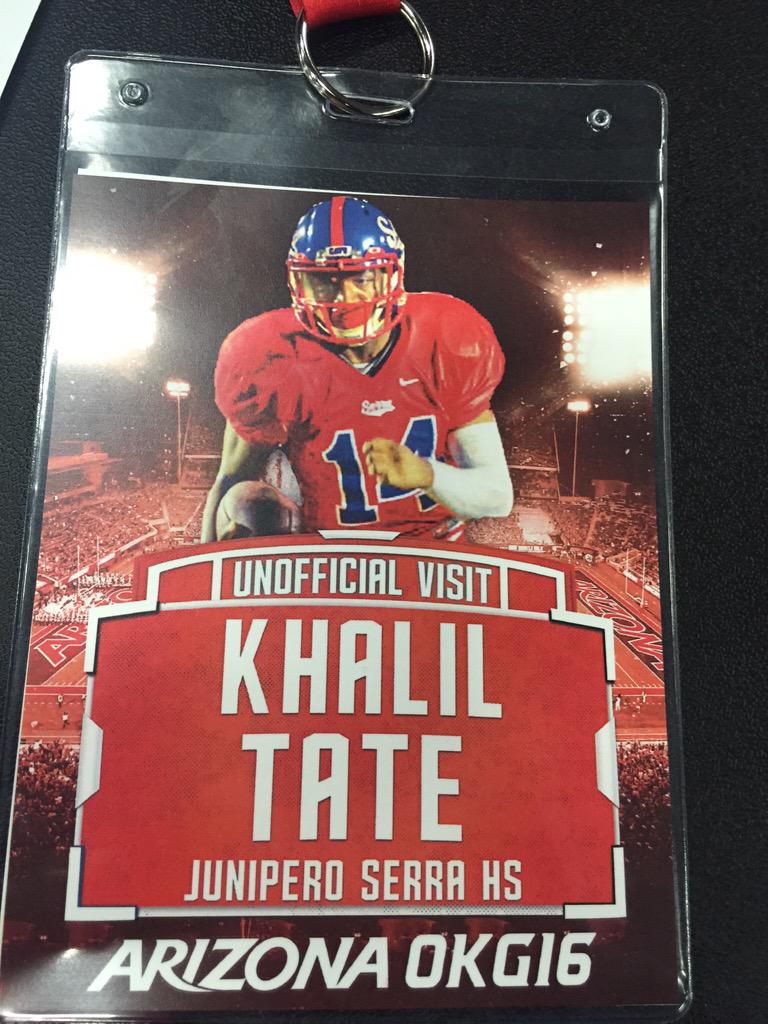 OutsidetheGAME's tweet image. "@KhalilDTN Unofficial visit to my future home UofA #BearDown http://t.co/H7v4azWK2g" Blessed #FamilyMatters #ClassMatters #OutsideTheGame