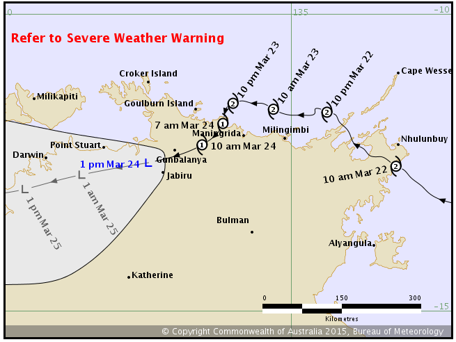 ABCemergency's tweet photo. Ex-#TCNathan is now a tropical low, expected to track towards west during today & tomorrow http://t.co/nvH2e7sHvB http://t.co/s0NGbR4Cms