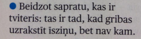 ProKonti's tweet image. Ja Tu vēl nezini, kas ir twitteris.