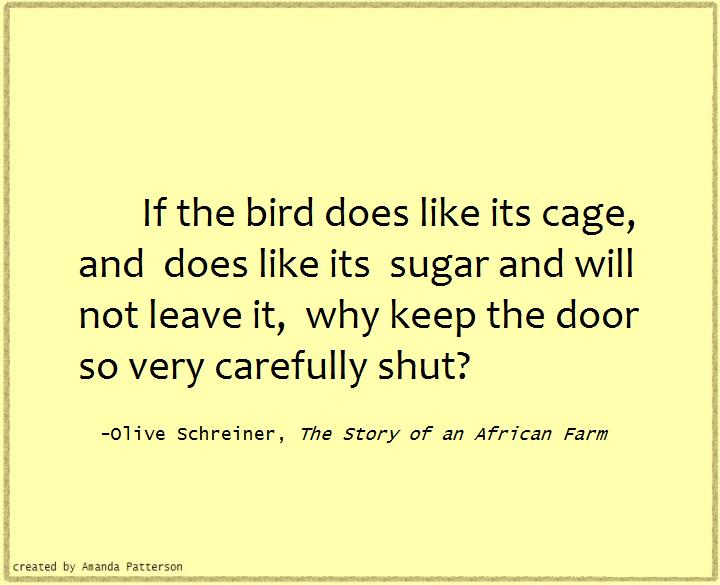 Quotable - Olive Schreiner bit.ly/1fTf7zL born 24 March 1855, died 11 December 1920