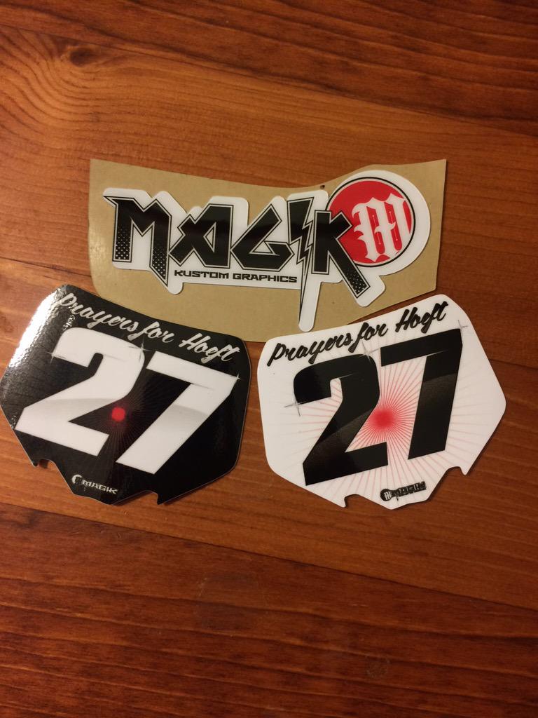 mikefmx326's tweet photo. Thanks to @Magiksc for the stickers❤️🙏👼 #doitfortyler #TH237 http://t.co/53wtqWChAg