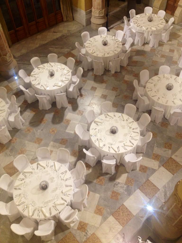 DPuentesJurado's tweet photo. Welcome dinner at @santpaubcn thanks to @cisco_spain and all sponsors that make it possible @ibanrabasa @jordiescale http://t.co/lVE2G7Dtp6