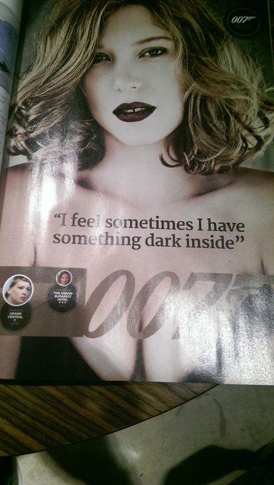 Amazeballs,stunning new bond girl,lea seydoux. http://t.co/S8tkaGND02<a href="/tag/greatcraic"class="tags"><span>#greatcraic</span></a>