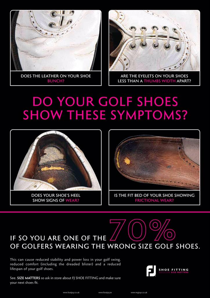 Warren_ProShop's tweet photo. Do you golf shoes show these signs? Shoe fitting day filling up fast spaces still available! @FootJoyEurope @FootJoy http://t.co/PkPAwNQayJ