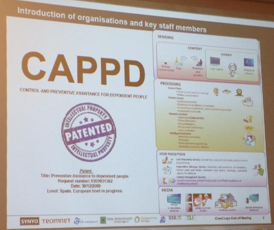 vclementec's tweet photo. Enhorabuena a @vfernandezpa y al equipo I+D+i de @CITDevelopment x conseguir q la patente CAPPD sea eje de iCareCoops http://t.co/ydvrm5EnrP