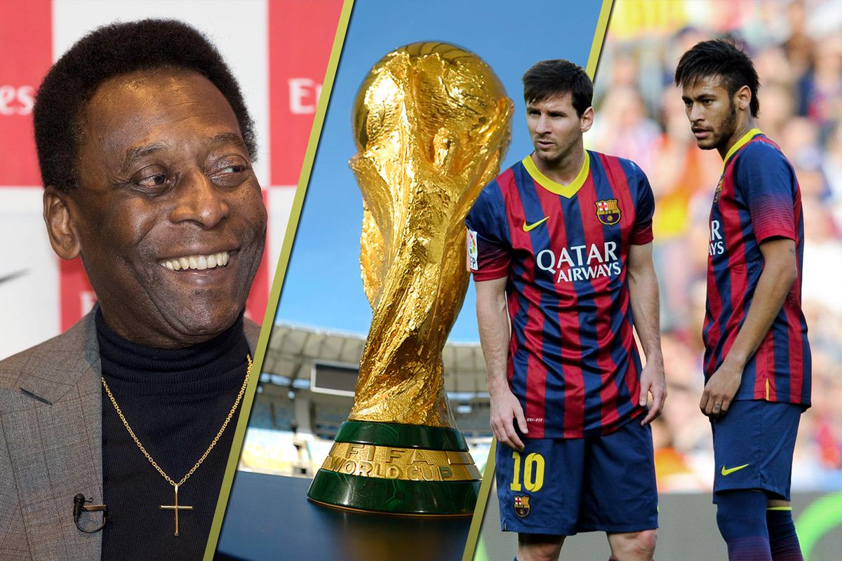 brfootball's tweet photo. Exclusive! The great @Pele talks to us about Lionel Messi, Neymar and the World Cup. http://t.co/AJEPSbFbBA http://t.co/Olsg09xTDV