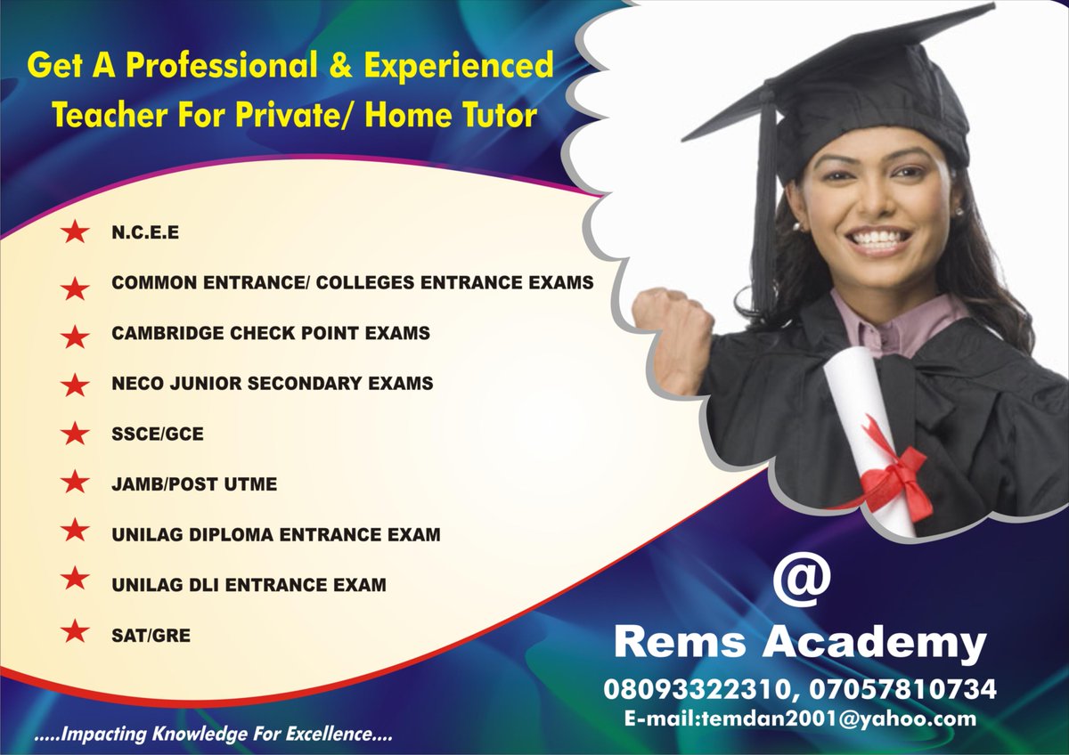 highbeely's tweet photo. Get a professional and experienced private tutors at Rems Academy http://t.co/usa2kcVjRv