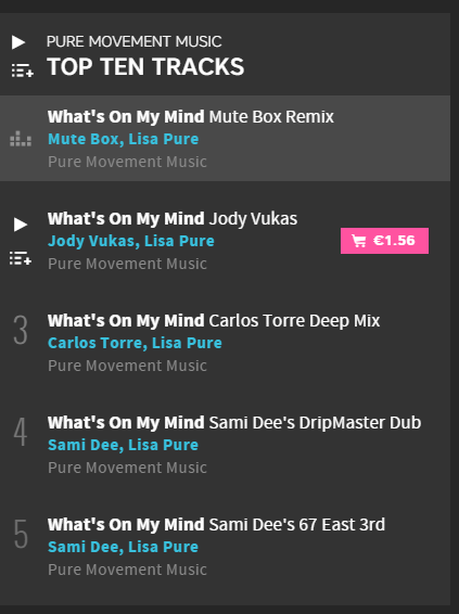 RealMuteBox's tweet photo. Thanks for support. Still 1 Pure Movement Music with my Remix.
#lisapure #teampure #puremovementmusic http://t.co/GTRZrB2TFV