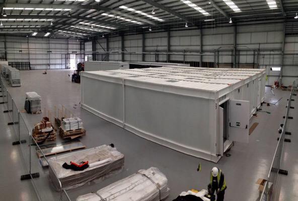 NetShelterCX's tweet photo. Beautiful!
MT “@MatthewBaynes: @SEDataCenters 6 of 8 Prefabricated IT modules installed #prefabdc by @SchneiderITUK http://t.co/RSpBkOEDpm”