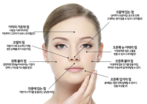 이성문제 주의해야겠네ㅠRT <a href="/siemphre/">Flying</a>: 얼굴에 난 점으로 본 관상