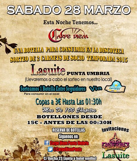 Carpe Diem Punta tweet media