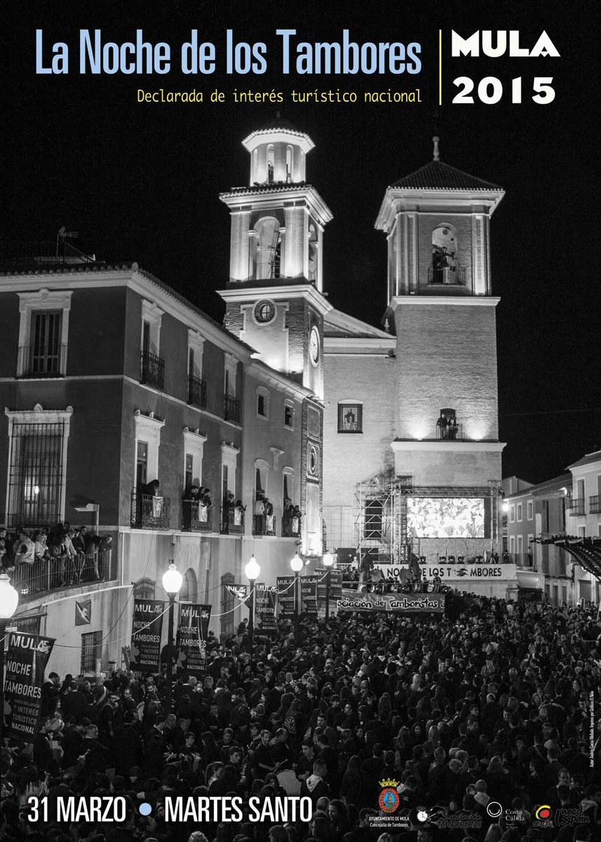 MULA LA NOCHE DE LOS TAMBORES 2015
31 DE MARZO 12 DE LA NOCHE