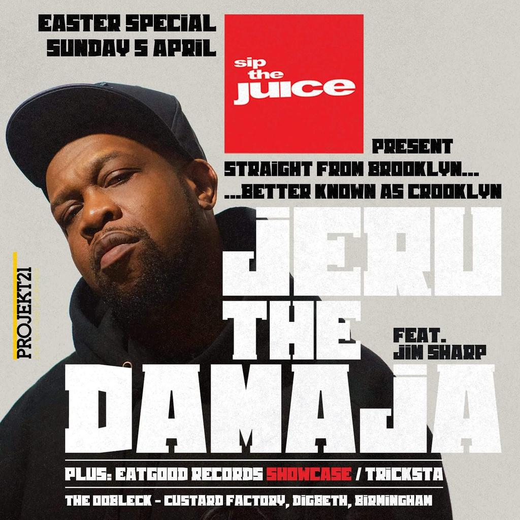 Last chance to get your earlybird tickets for <a href="/Jeruthedamaja/">Jeru The Damaja</a> for <a href="/SipTheJuice1/">Sip The Juice</a> <a href="/theoobleck/">Oobleck Live</a> m.seetickets.com/Event/jeru-the…