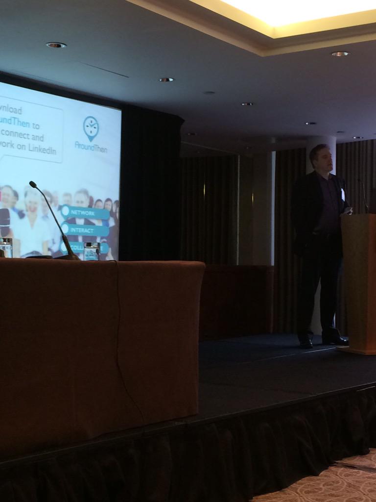 AroundThen's tweet photo. Good intro at the #iotnexus event by @kenmawbey Lots of #AroundThen networkers already! http://t.co/GDNK58MMkS