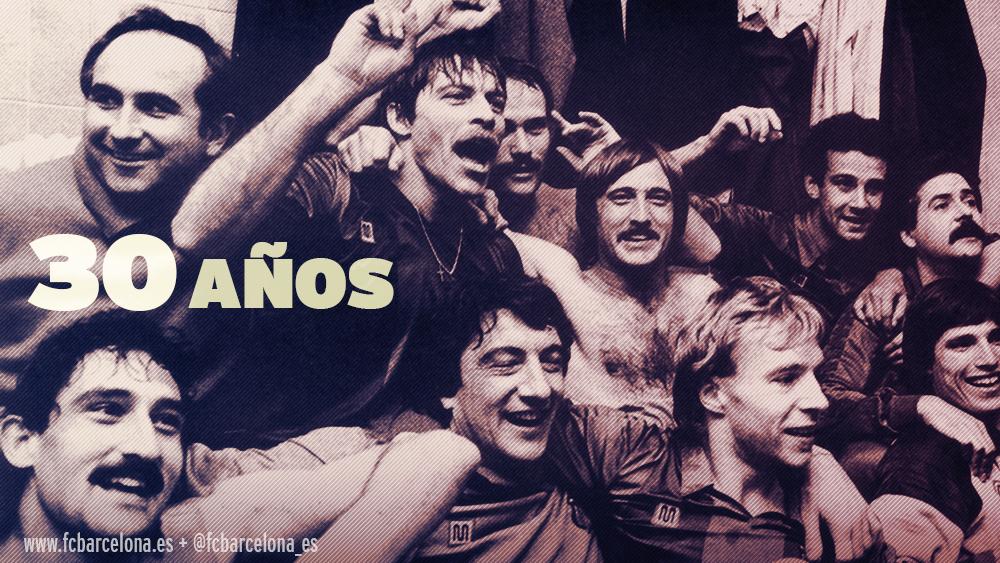 FCBarcelona_es's tweet image. [VIDEO] 30 años del "¡Urruti, t’estimo!" ow.ly/KINND
