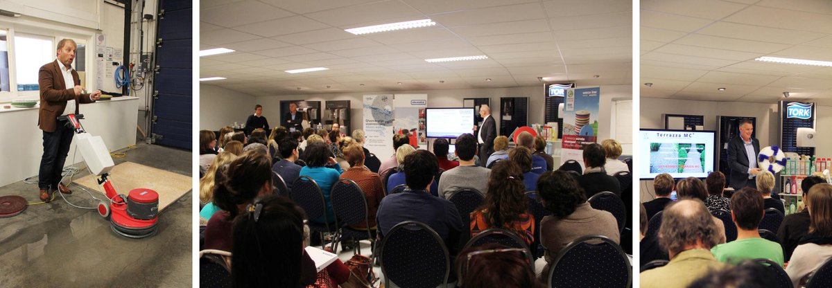 Salubris's tweet photo. Onze workshop “Borstels en Pads” Cleanfix, Wecovi en Terrazza was een enorm succes! Meer info: info@salubris.be http://t.co/qx5jsnezx0