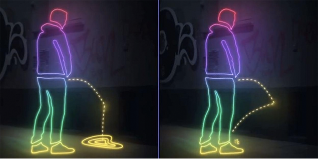 trendwatching's tweet photo. Hamburg walls are coated with “splashback” paint to punish public peeing http://t.co/FSvmnsj2bu #MATURIALISM http://t.co/dDfWVmJQ9u