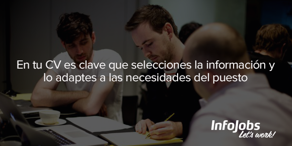 RafLlacer's tweet photo. @ETSIEdelegacion @Alumnos2014:
@InfoJobs Claves para tener una buena estructura en tu CV http://t.co/B7R6gL5Gms  http://t.co/kLZ9r5FdOR
