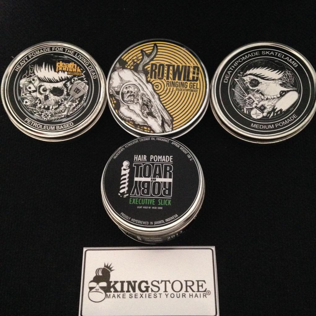 back in stock deathpomade,TnR and new stock rotwild(deathpomade waterbased)